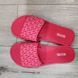 Michael Kors Eva Slides Sz 8 NWOT